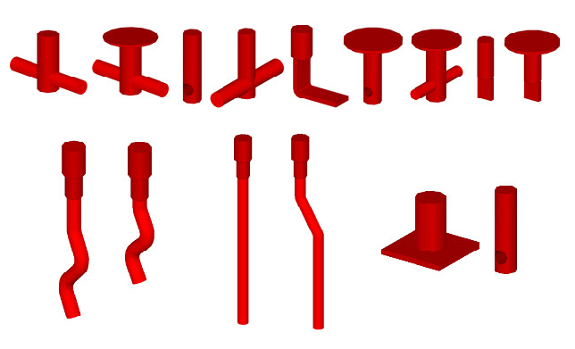 Tukituote tekla structures komponentit