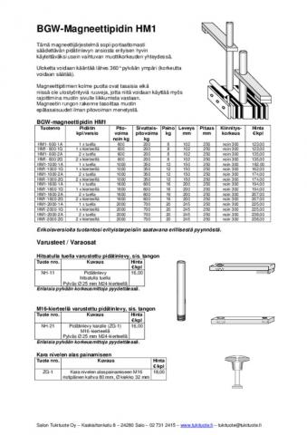 Magneettijärjestelmät tuote-esite 2012 - pdf - koko 4.15 MB