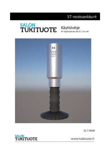 Matalat ST sisäkierrenostoankkurit 2018-07