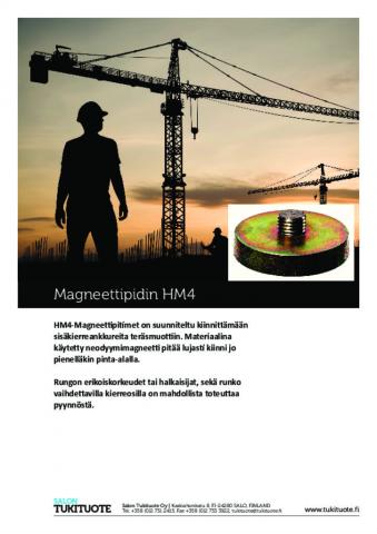 Magneettipidin HM4 esite v. 2013-4