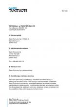 Salon Tukituote Oy - Tietosuoja- ja rekisteriseloste 25.05.2018 - EUn tietosuoja-asetus GDPR