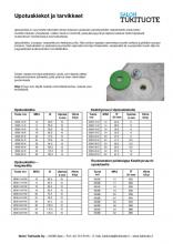 Painelevylenkeille sopivat upotuskiekot